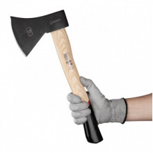 Топор 800 г, ручка пекан, 48-57 HRC INTERTOOL HT-0257 (257214)