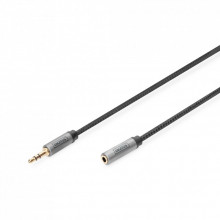 Кабель мультимедийный 3.5mm M to 3.5mm F 3.0m Digitus (DB-510210-030-S) (320314) Кабель мультимедийный 3.5mm M to 3.5mm F 3.0m Digitus (DB-510210-030-S) (320314)