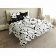 Постельное белье MirSon Бязь 17-0413-1 Cats on the willow 110х140 (2200004254289) (326514)