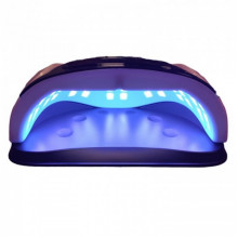 Лампа LED UV лед уф SUN G4 Max 72вт для маникюра, наращивания ногтей, гель лак 72 диода Розовая с чёрным (200714)