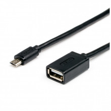 Переходник OTG USB 2.0 AF to Micro 5P 0.8m Atcom (16028) (257124)