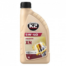 Моторное масло K2 Synthetic Premium SN/CF XN 5W-40 1 л (O1131E) (298124)
