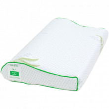 Подушка MirSon ортопедическая №6122 Green nature Dorotea Kiddy 50х29х5 / 8 (2200003262766) (326124)