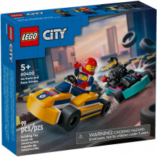 Конструктор LEGO City Картинг и гонщики 99 деталей (60400) (345124) Конструктор LEGO City Картинг и гонщики 99 деталей (60400) (345124)