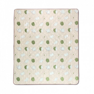 Туристический коврик Naturehike 210х240 см CNK2350WS010 Бежевий з котами (6976507661720) (316224)