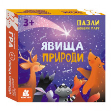 Развивающие пазлы Явления природы 1784001 подбери пару