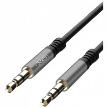 Кабель мультимедийный 3.5mm M to 3.5mm M 1.0m black XO (XO-NB121) (320324)