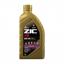 Моторное масло ZIC 5W-40 X9 1л (132613) (346324)