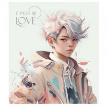 Тетрадь общая "It must be love" 036-3290K-5 в клетку, 36 листов