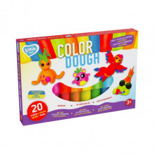 Набор для лепки с тестом Color Dough 41204, 20 стиков