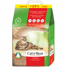 Наполнитель для туалета Cats Best Original Древесный комковочный 5.2 кг (10+2 л) (4002973191163) (200724)