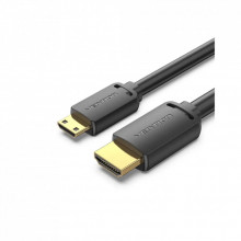 Кабель мультимедийный HDMI to Micro HDMI 3.0m V2.0 4K 60Hz 18Gbps HDR Dolby Vention (AGHBI) (243724)