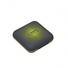 Кейс для капсул Fitseven TP005GY, графитовый с желтым