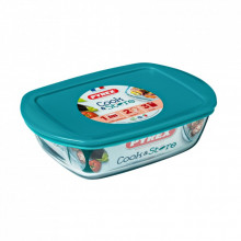 Форма для выпечки Pyrex CookStore з кришкою прямокутна 28 х 20 х 8 см 2.5 л (216P000/7645) (288824)