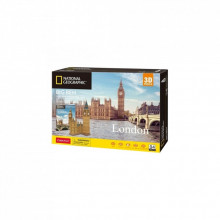 Пазл Cubic Fun Трехмерная головоломка-конструктор National Geographic Биг Бен (DS0992h) (266924)