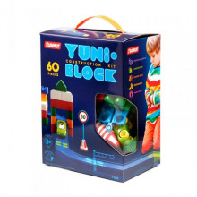 Конструктор детский "YUNI-BLOK" 71412, 60 крупных деталей