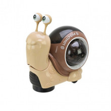 Детская Интерактивная игрушка "Улитка" PL-724-20(Sand) музыка, песни