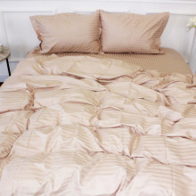 Пододеяльник MirSon Satin Stripe 30-0004 Cream 110х140 см (2200005248737) (329034)