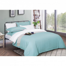 Пододеяльник MirSon Satin Stripe 30-0013 + 30-0001 Gilberta 200х220 см (2200005259245) (330034)