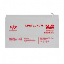 Распродажа (6562) Аккумулятор гелевий LPM-GL 12V - 7.5 Ah (11-2024) (343034)