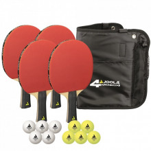 Комплект для настольного тенниса Joola Quattro 4 Bats 10 Balls (54818) (930795) (280134)