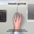 Мышка Logitech M110 Silent USB Mid Gray (910-006760) (340534)