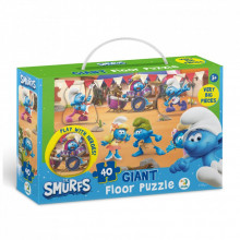 Пазл DoDo большой на пол The Smurfs. Музыка играет (200619) (268634)