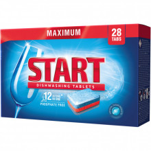 Таблетки для посудомоечных машин Start Maximum 28 шт. (4820207100060) (343634)