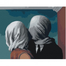 Картина по номерам "Поцелуй" BS29286, 40x50 см