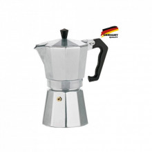 Гейзерная кофеварка Kela Italia 150 мл 3 Cap Silver (10590) (288734)