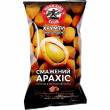 Орехи Hokkaido Club Арахис жареный соленый в хрустящей оболочке со вкусом телятины в соусе терияки 60 г (4820172442455) (323734)