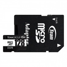 Карта памяти Team 128Gb microSDXC class 10 (TUSDX128GCL10U03) (230834)