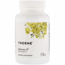 Витамин Thorne Research Витамин Е, Смесь Токоферолов, Ultimate-E, 60 гелевых капсул (THR-14301) (304834)
