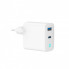 Зарядное устройство Gembird 1хUSB-A (QC3.0 18W) + 1xType-C (PD 65W) white (TA-UC-PDQC65L-W-01) (321644)