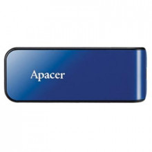 USB флеш накопитель Apacer 64GB AH334 blue USB 2.0 (AP64GAH334U-1) (156054)