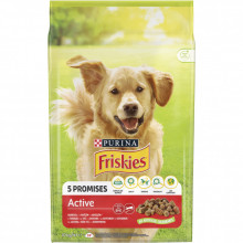 Сухой корм для собак Purina Friskies Active с говядиной 10 кг (7613031395484) (236154)