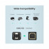Кабель для принтера USB 2.0 AM/BM 3.0m US135 black Ugreen (10351) (319154)