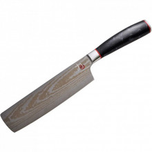 Кухонный нож MasterPro Tetsu, для шинкування 17.5 см, чорний (BGMP-4125-MBK) (291254)
