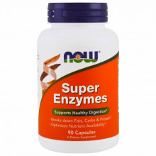 Пробиотики Now Foods Супер Энзимы, 90 капсул (NOW-02963) (303254)