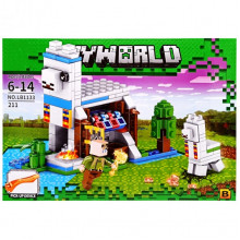 Конструктор детский "Minecraft" LB1133B 211 деталей