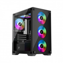 Корпус для ПК 1stPlayer X2-M-BK-4F1-PS-600FK-EU (346354)