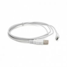 Дата кабель USB 2.0 AM to Micro 5P 1.5m white Voltronic (YT-AM/Mc-1.5Wt/20128) (323654)