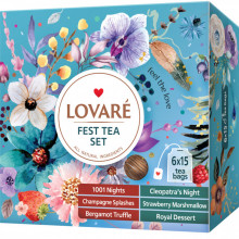 Чай Lovare Fest Tea Set 90 пакетиков ассорти (lv.79907) (199754)