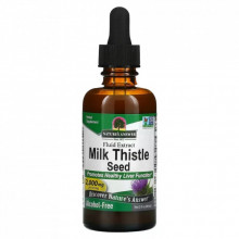 Травы Nature's Answer Экстракт расторопши, без спирта, 2000 мг, Milk Thistle Seed, Fluid Extr (NTA-06457) (308754)