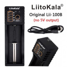 Универсальное зарядное устройство LiitoKala Lii-100B, 1xААА/ АА/ 14500/ 16340/ 18650 (210954)
