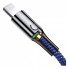 Дата кабель USB 2.0 AM to Lightning 1.0m 2.4A blue Baseus (CALCD-03) (323954)
