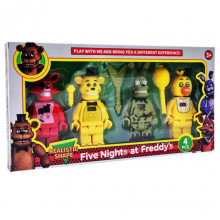 Игровой набор фигурок FREDDY'S NIGHT HG-3305-1 с аксессуарами