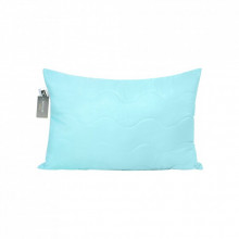 Подушка MirSon антиалергенная EcoSilk 1601 Eco Light Blue Средняя (2200002647106) (325064)