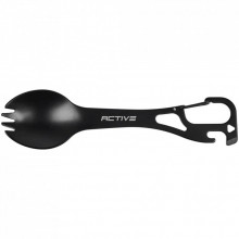 Ложка-вилка туристическая Active Taller Black (GHKS001-H) (203164)
