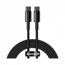Дата кабель USB-C to USB-C 2.0m 100W black Baseus (CATWJ-A01) (324164)